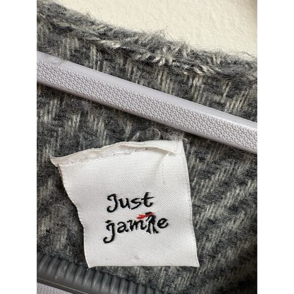 Just Jamie Women’s Kimono One Size Gray Pink Blue - Picture 2 of 4